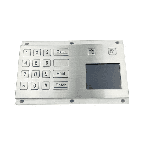 Industrial Keyboard With Touchpad