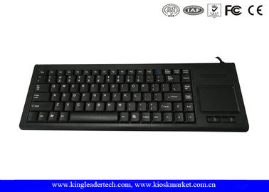87 Keys Plastic Industrial Keyboard With Optical Touchpad USB Or PS 2