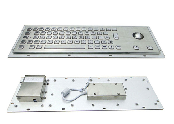 buy Custom Best 20mA Brushed Metal Industrial Keyboard 64 Keys Panel Mount Wholesale on sales