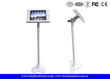 buy Floor Tablet Kiosk Stand With Rugged Locks And Keys 360 Degree Rotatable on sales