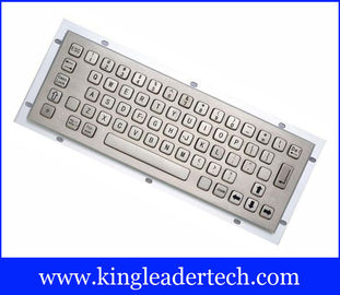 NEMA4 High Vandal Proof Industrial Mini Metal Keyboard For Kiosk Applications Custinze China