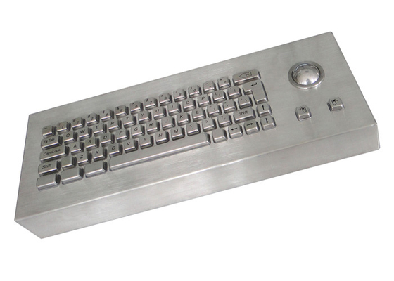 good quality Industrial Metal Desktop Keyboard FCC 20mA With Hand Touched Mechanical Keys wholesale